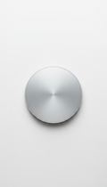 Brushed aluminum wireless charger