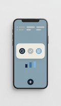Signature productivity mobile app on smartphone